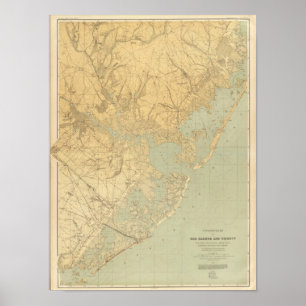 Ei-Hafen, New-Jersey Poster