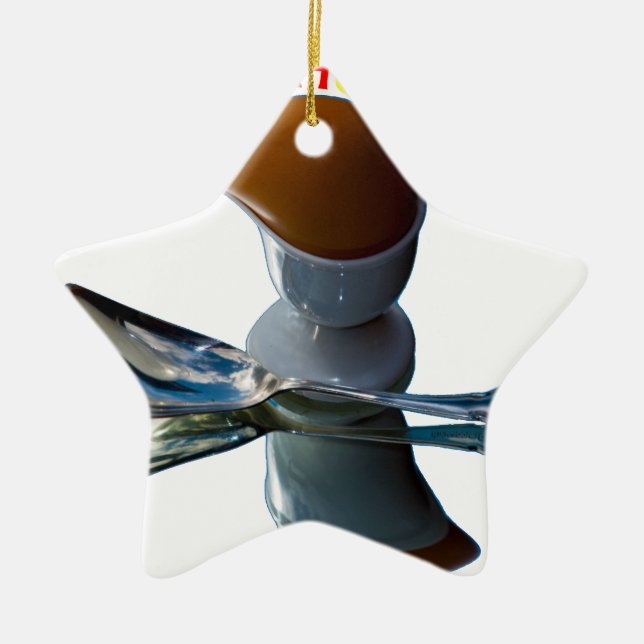 Ei Head Quirky Designs Keramikornament (Vorne)