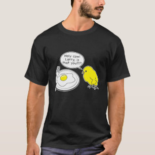Ei Heilige Kuh Larry Bist Du Das Spiegelei T-Shirt