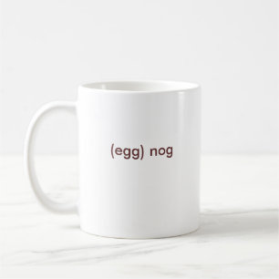 (Ei) Holzklotz Kaffeetasse