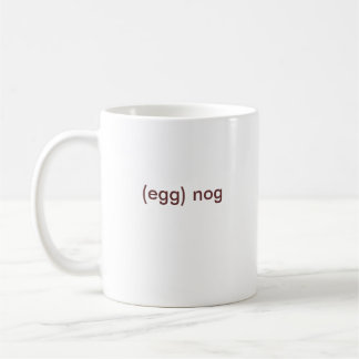 (Ei) Holzklotz Kaffeetasse