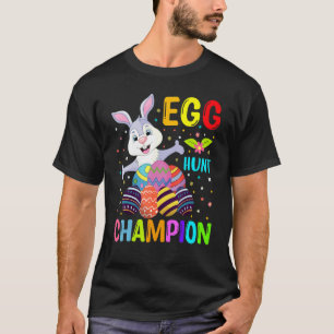 Ei Hunt Champion Ostereier Happy Ostertag T-Shirt