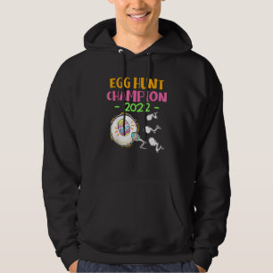 Ei-Jagd Champion 2022 Osterschwangerschaft Ankündi Hoodie