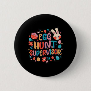 Ei Jagd Hüter Eier Jagd Party Ostertag Button