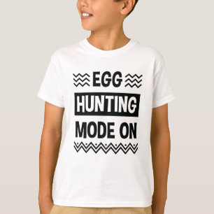 Ei-Jagd-Modus auf lustigen Osterei-Jagd-Geschenken T-Shirt