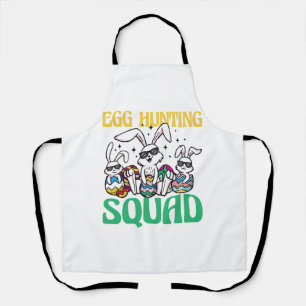 Ei Jagen Squad Osterfest Gezwitscher Ostereier Jag Schürze
