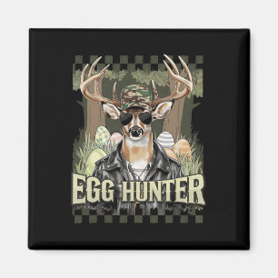 Ei Jäger Hirsch Bock Byckward Mütze Hirsch Jagd Os Magnet