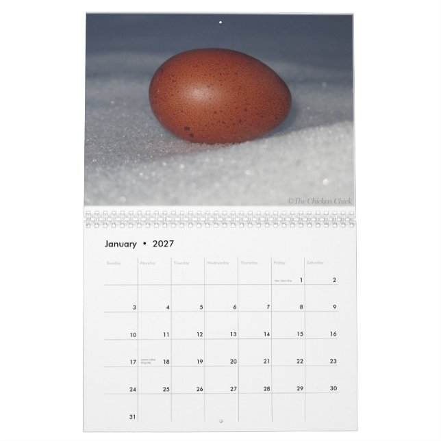 Ei-Kalender Kalender (Jan 2027)