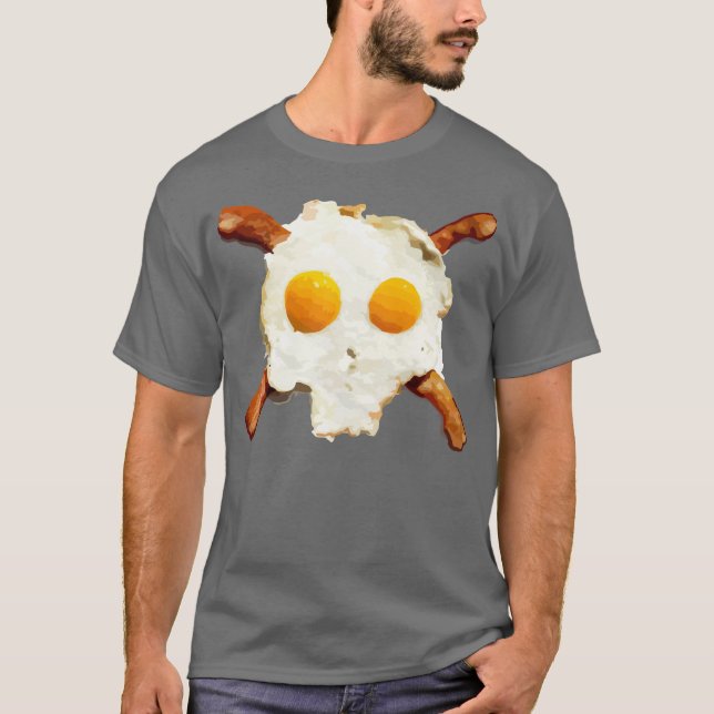 Ei-Speck-Schädel T-Shirt (Vorderseite)