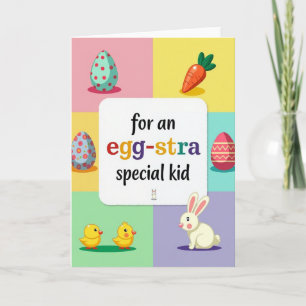 Ei Super Spezielle Kinder Festliche Karte