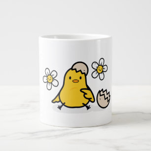 Ei und Küken Jumbo-Tasse
