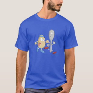 Ei-und Löffel-Rennen T-Shirt