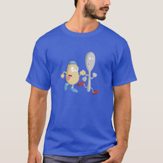 Ei-und Löffel-Rennen T-Shirt