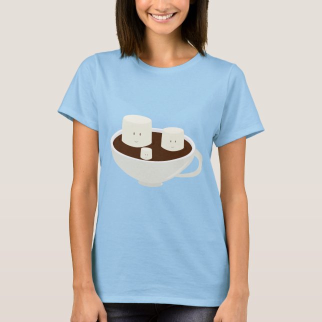 Eibische in der heißen Schokolade T-Shirt (Vorderseite)