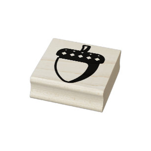 Eichel Gummistempel