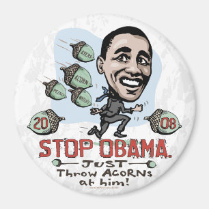 EICHEL lustiger Anti-Obama-Magnet Magnet