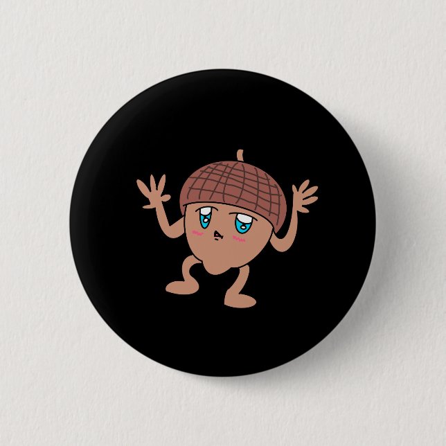 Eichel-Typ-Button  Button (Vorderseite)