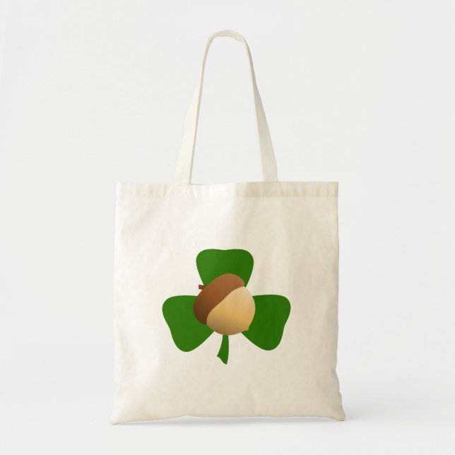 Eichel-und Kleeblatt-Taschen-Tasche Tragetasche (Vorne)