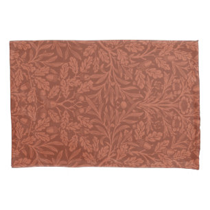 Eicheln und Eichenblätter (von William Morris) Kissenbezug