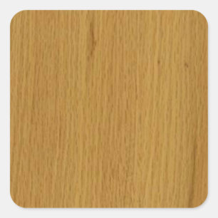 EICHEN-HOLZ-Endkauf FREIER RAUM blanc blanche + Quadratischer Aufkleber