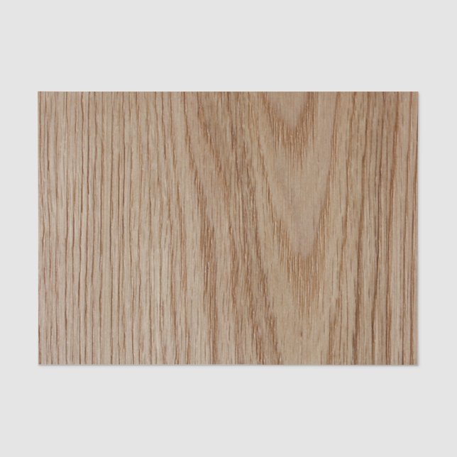Eichen-Holz-Korn-Blick Seidenpapier (Vorderseite)
