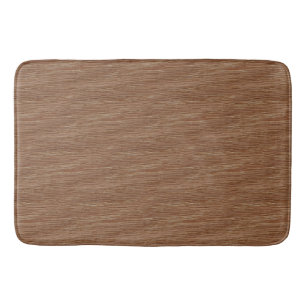 Eichen-Holz-Korn-Blick TANs Brown natürlicher Badematte