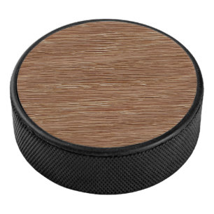 Eichen-Holz-Korn-Blick TANs Brown natürlicher Eishockey Puck