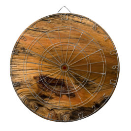 Eichen-Holz-MetallDartboard Dartscheibe