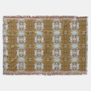 Eichenbaum mit fallendem Blattwerk im Park der Tau Decke