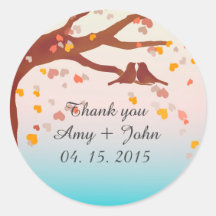 Eichenbaumlieder Herzkonfetti-Aufkleber Liebe 1