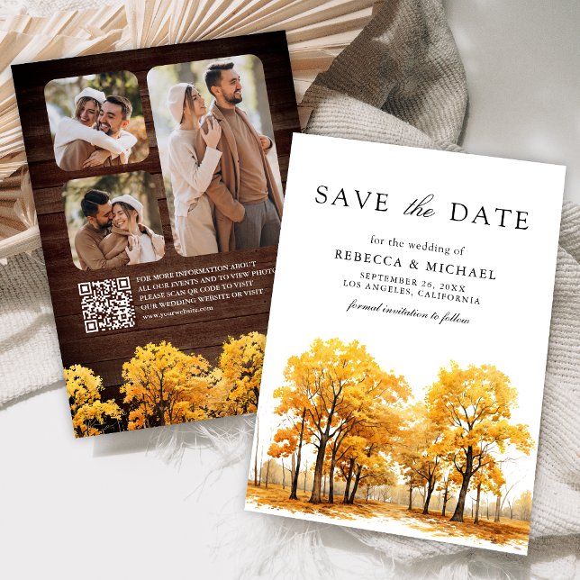 Eichenfalle Foto QR-Code Hochzeit Save The Date (Von Creator hochgeladen)