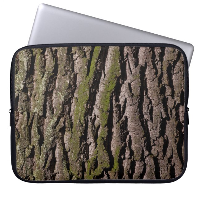 Eichenholz Laptopschutzhülle (Vorderseite)