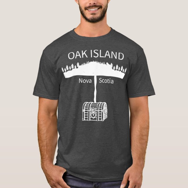 Eicheninsel Geschichte Schatztruhe Kursreise Jahre T-Shirt (Vorderseite)