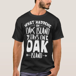 Eicheninsel Schatzsuche Jagen Eicheninsel Mysteriu T-Shirt