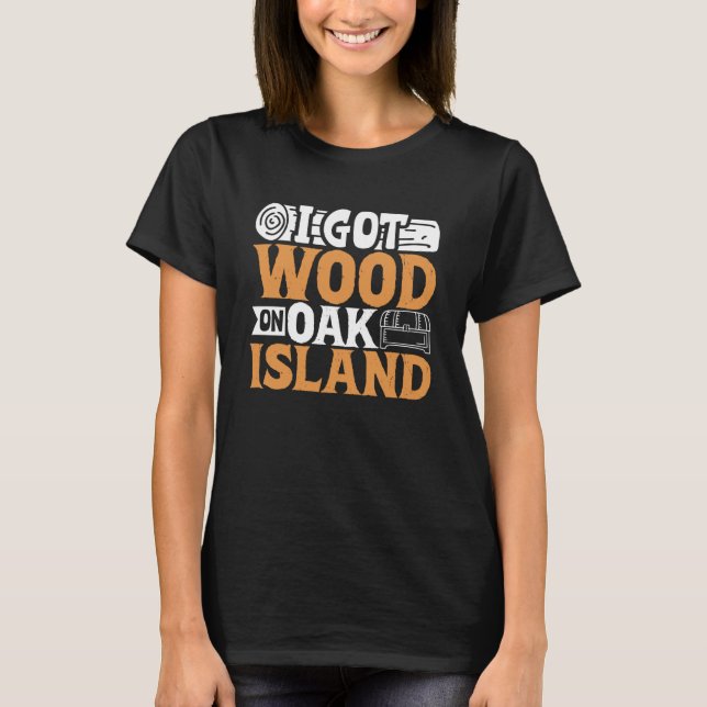 Eicheninsel Schatzsuche Jagen Eicheninsel Mystery  T-Shirt (Vorderseite)