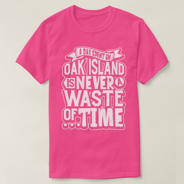 Eicheninsel Schatzsuche Jagen Eicheninsel Mystery T-Shirt (Design vorne)
