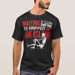 Eicheninsel Schatzsuchen Jagen Eicheninsel Mystery T-Shirt