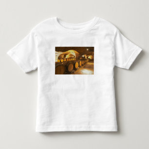 Eichentonnen im Keller des Domaine Comte Kleinkind T-shirt