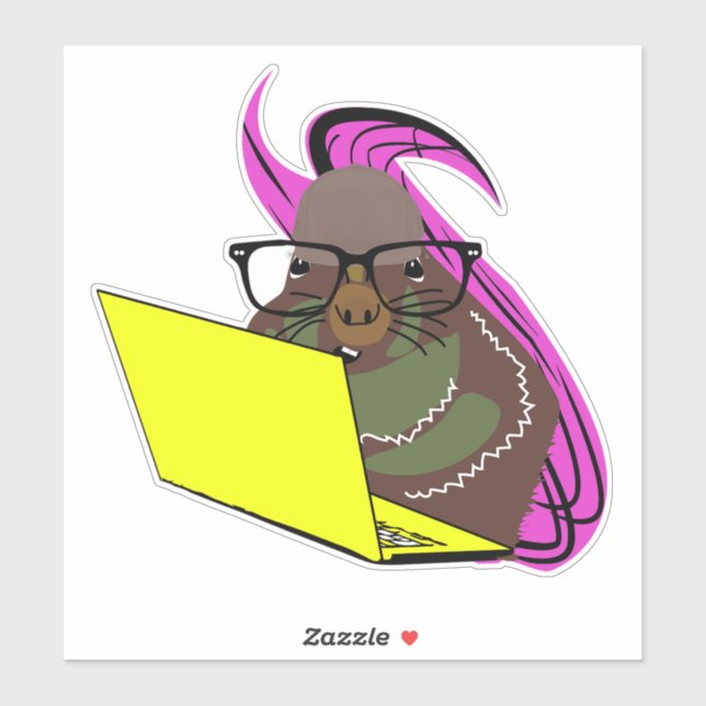 Eichhörnchen #152 aufkleber (Blatt)