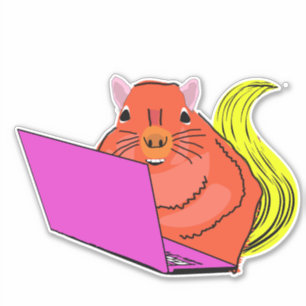 Eichhörnchen #158 aufkleber