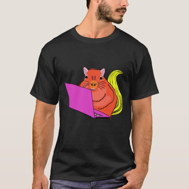 Eichhörnchen #158 T-Shirt (Vorderseite)