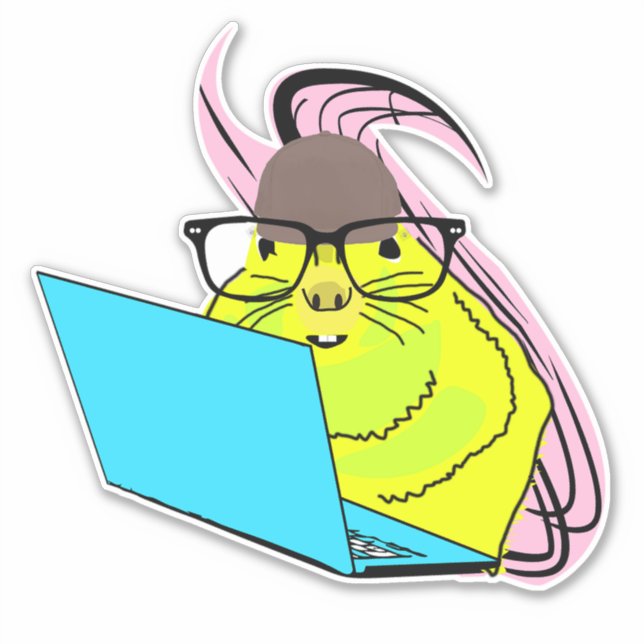 Eichhörnchen #162 aufkleber (Vorderseite)