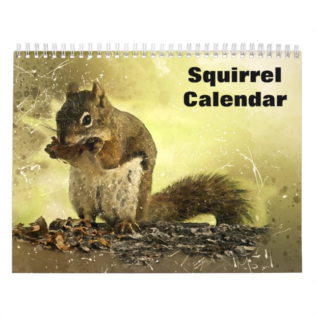 Eichhörnchen 2027 kalender (Titelbild)