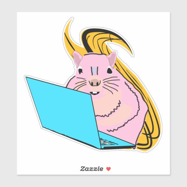 Eichhörnchen #4 aufkleber (Blatt)