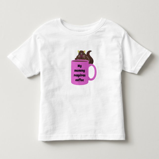 Eichhörnchen #504 Kleinkind T-shirt (Vorderseite)