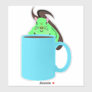 Eichhörnchen #522 aufkleber