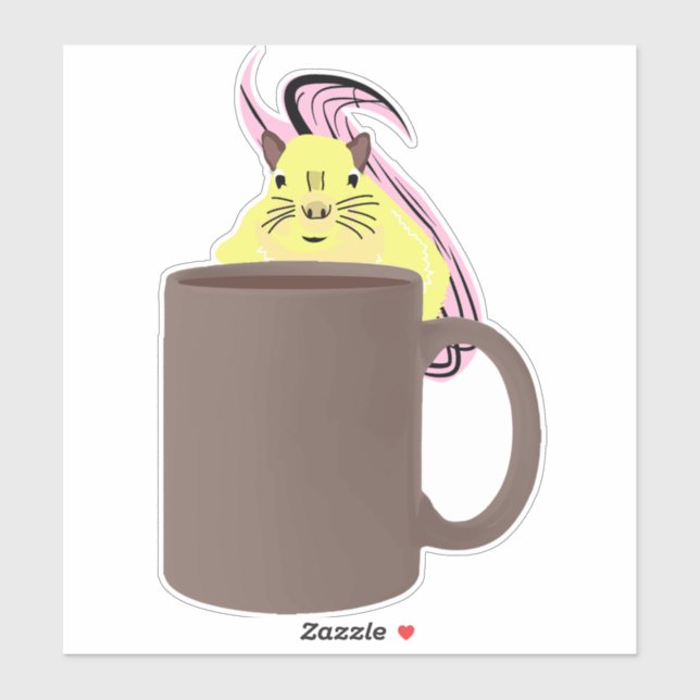 Eichhörnchen #879 aufkleber (Blatt)