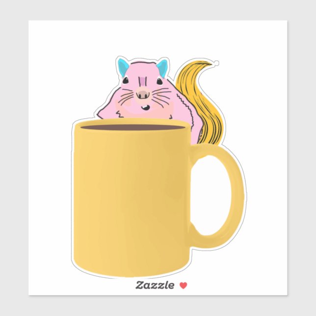 Eichhörnchen #891 aufkleber (Blatt)