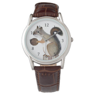 Eichhörnchen Armbanduhr