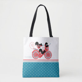 Eichhörnchen auf einer Tasche